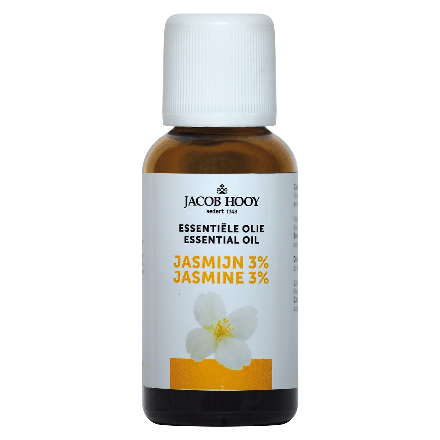 Jacob Hooy Jasmijn olie 30 Milliliter