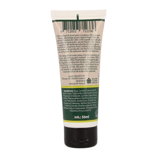 Jacob Hooy CBD plus creme 50.00 Milliliter