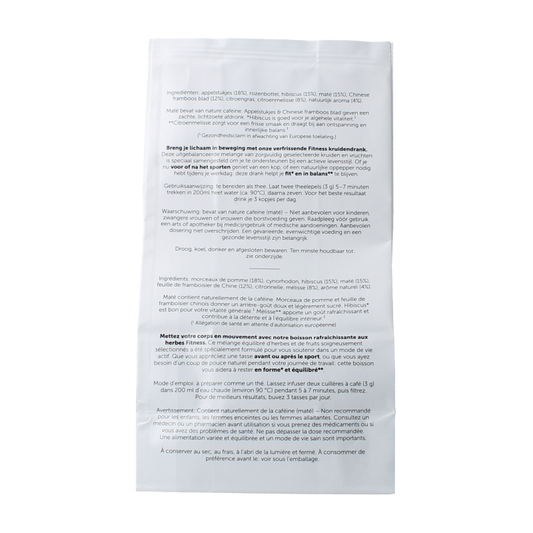 Jacob Hooy Fitness thee 70 Gram