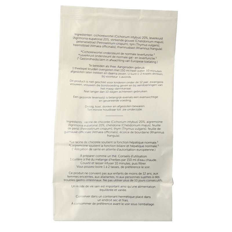 Jacob Hooy Gal en leverkruiden 100 Gram