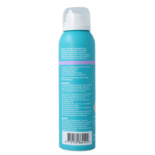 Deoleen Deodorant spray satin sensitive zonder alcohol 150.00 Milliliter