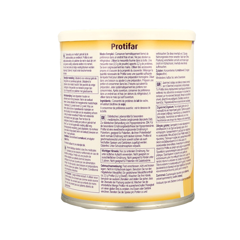 Nutricia Protifar eiwitrijk poeder 225 Gram