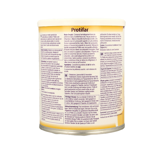 Nutricia Protifar eiwitrijk poeder 225 Gram