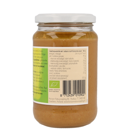 Horizon Pindakaas zonder zout eko bio 350 Gram
