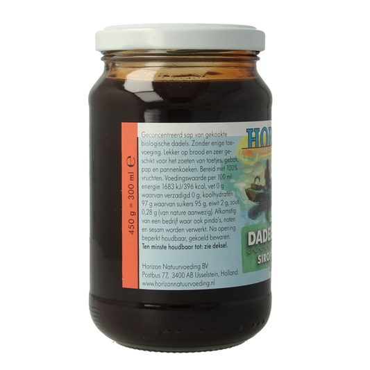 Horizon Dadelstroop eko bio 450 Gram