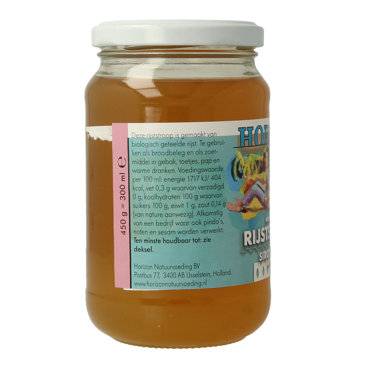 Horizon Rijststroop eko bio 450.00 Gram