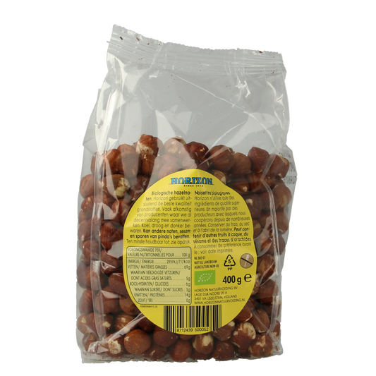 Horizon Hazelnoten bio 400.00 Gram