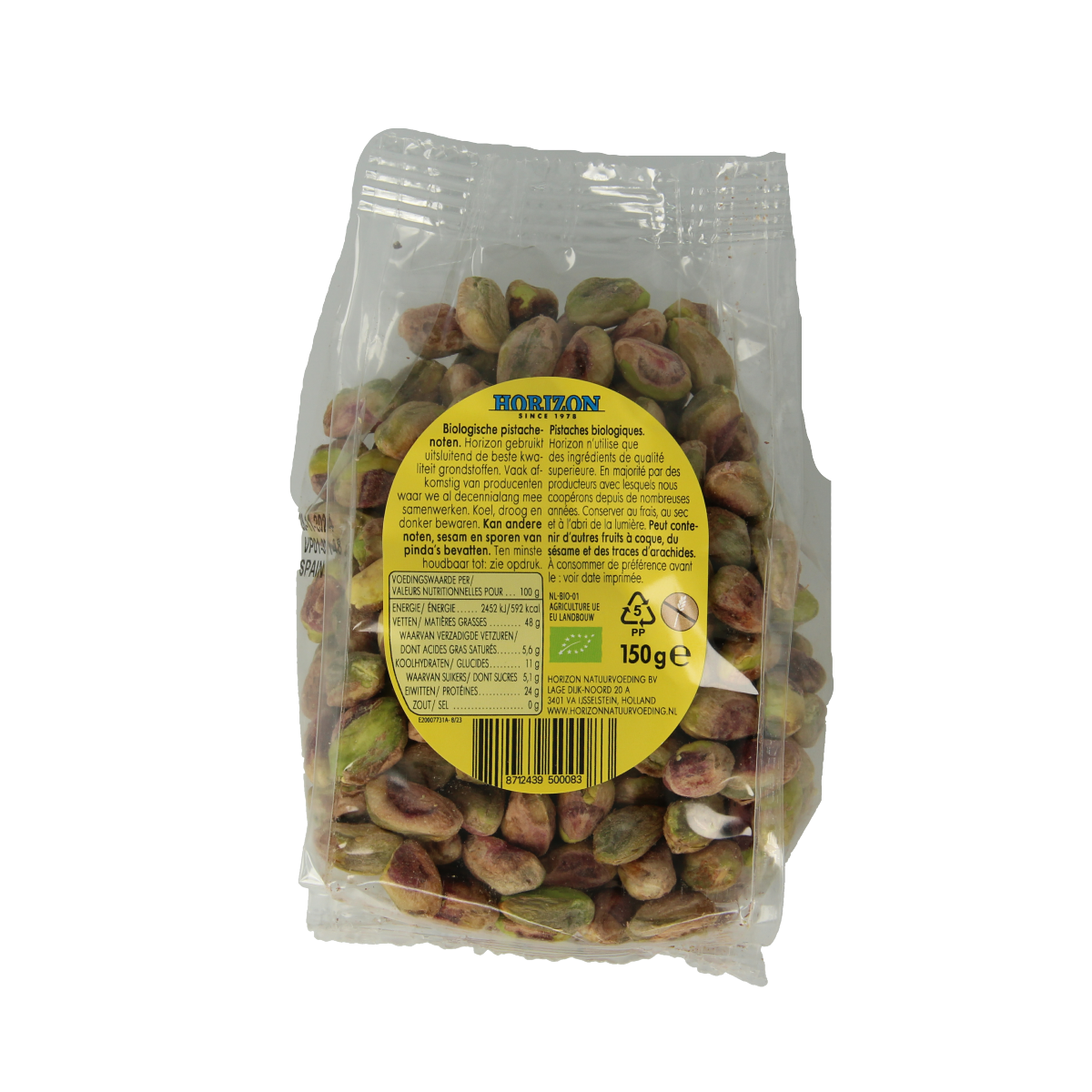 Horizon Pistachenoten bio 150.00 Gram