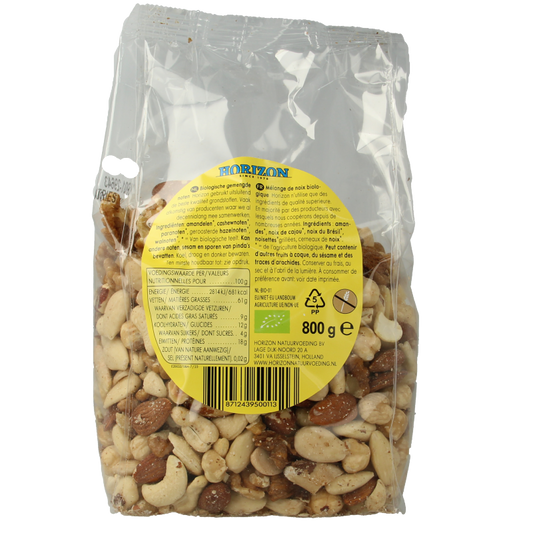Horizon Gemengde noten bio 800 Gram