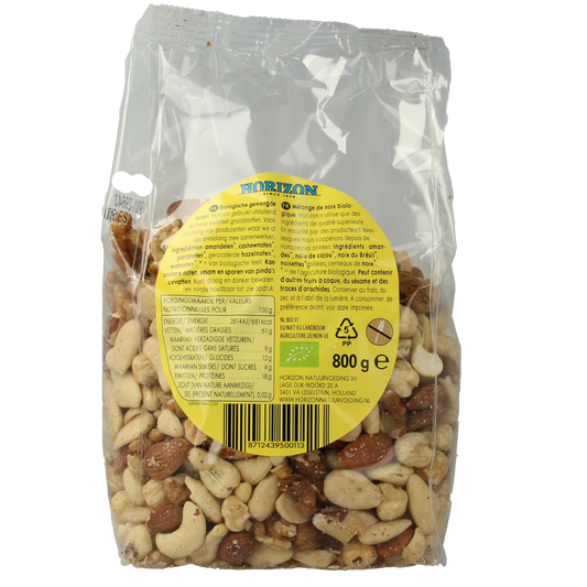 Horizon Gemengde noten bio 800.00 Gram