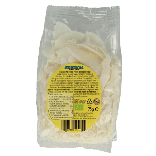 Horizon Kokoschips bio 75.00 Gram