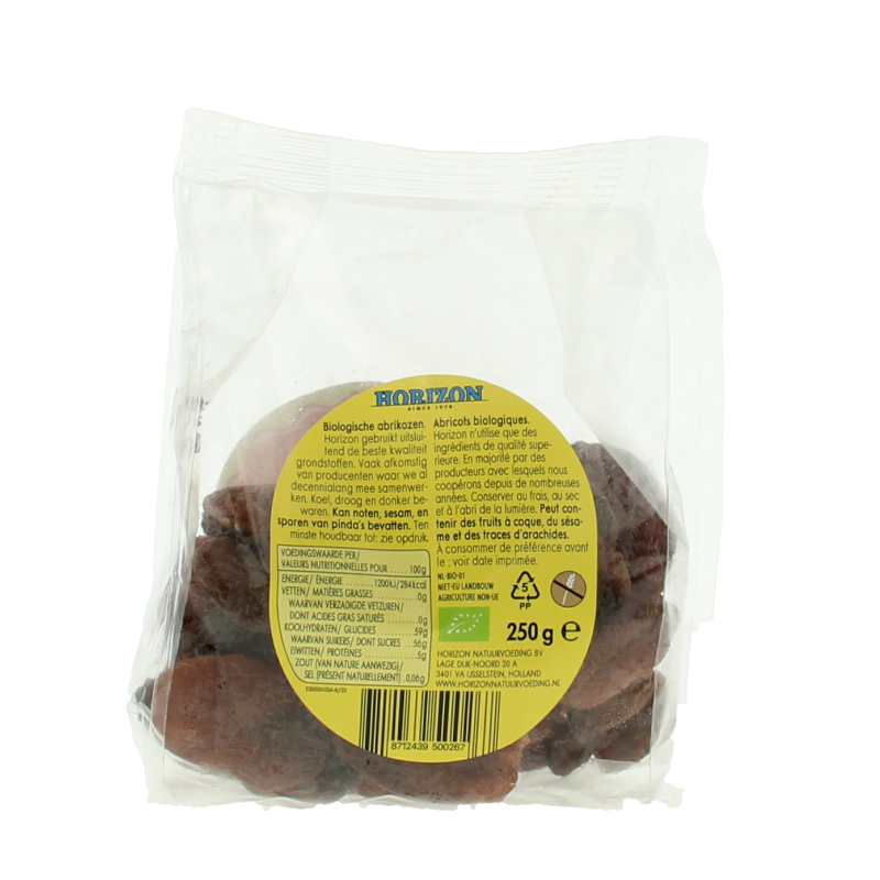 Horizon Abrikozen bio 250 Gram