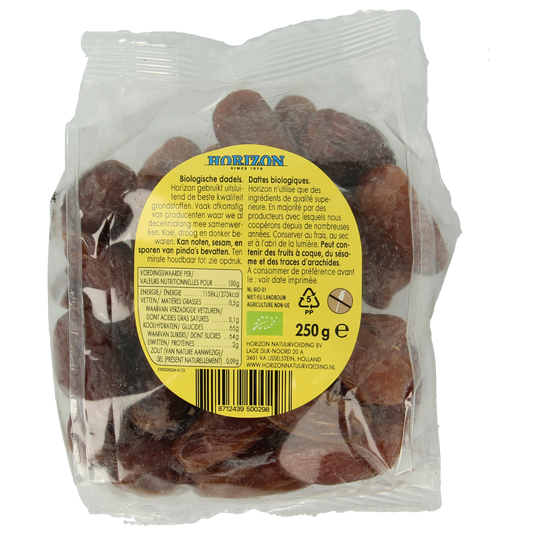 Horizon Dadels bio 250.00 Gram