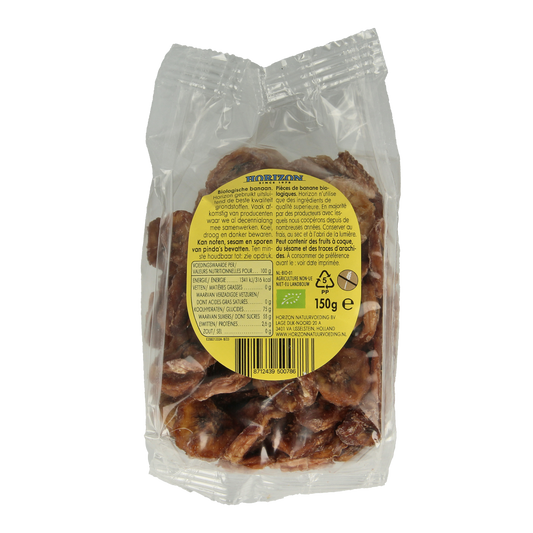 Horizon Bananenschijfjes bio 150.00 Gram