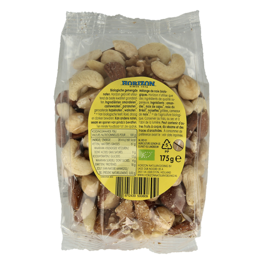 Horizon Gemengde noten bio 175.00 Gram