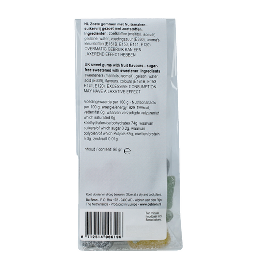 De Bron Pokerfruit suikervrij 90 Gram