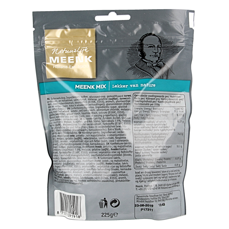 Meenk Mix stazak 225 Gram