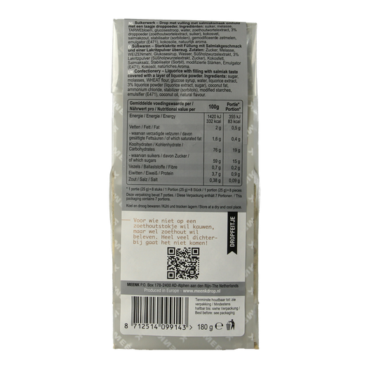 Meenk Zoethoutdrop 180.00 Gram