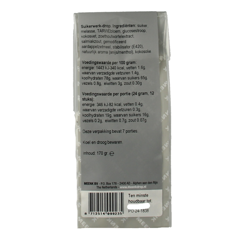 Meenk Krijtjes 170 Gram