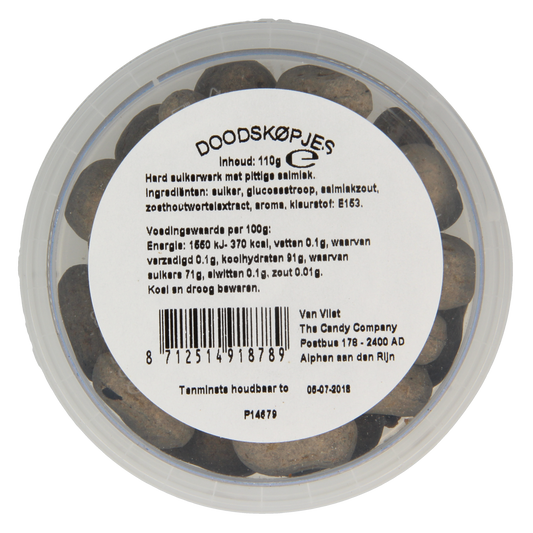 Kindly's Doodskopjes 110.00 Gram