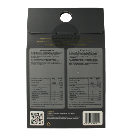 Meenk Meenk cadeau unieke Meenk smaken 1 Stuks