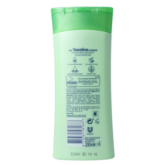 Vaseline Bodylotion aloe fresh 200.00 Milliliter