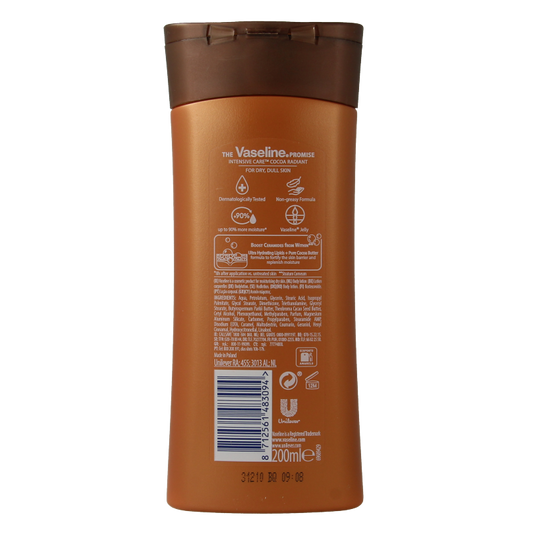 Vaseline Bodylotion cacao butter 200 Milliliter