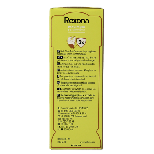 Rexona Deodorant maximum protection stress control 45.00 Milliliter