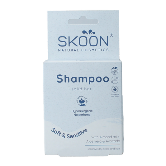 Skoon Solid shampoo soft & sensitive 90 Gram
