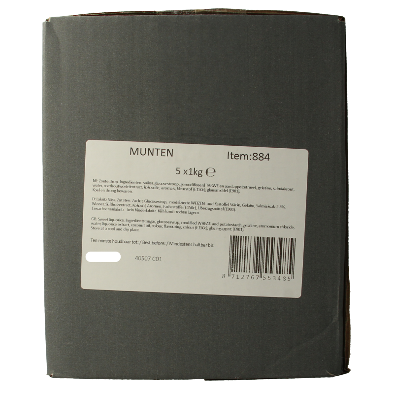 Meenk Muntdrop 5 Kilogram