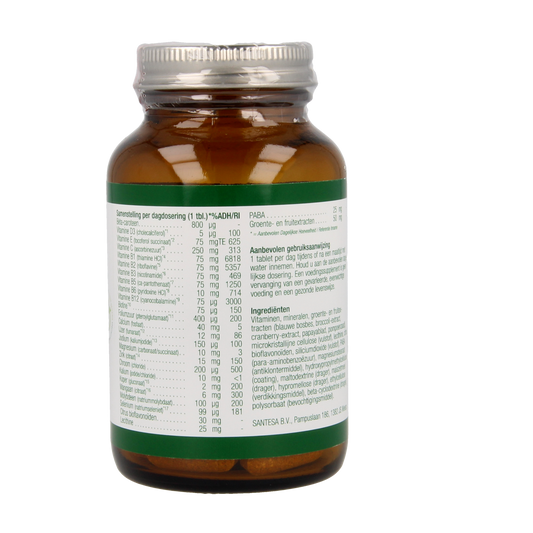 Essential Organics Mega vites 75.00 Tabletten