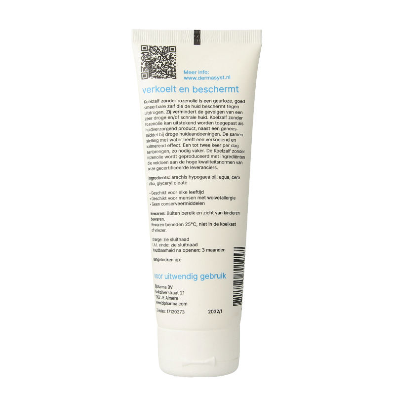 Bipharma Koelzalf zonder rozenolie losse tube 100 Gram