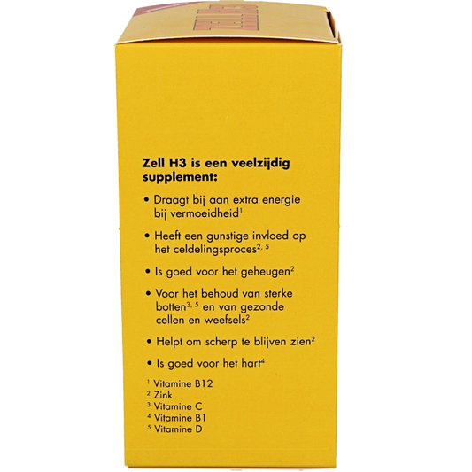 Zell H3 Vega capsules 120 Vegetarische capsules