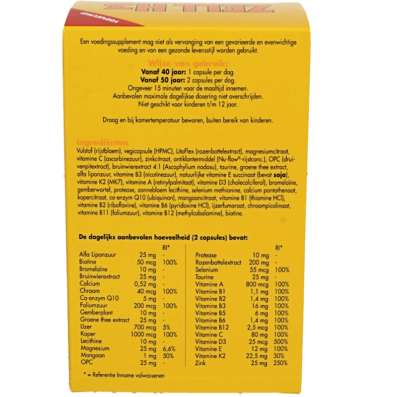 Zell H3 Vega capsules 120 Vegetarische capsules