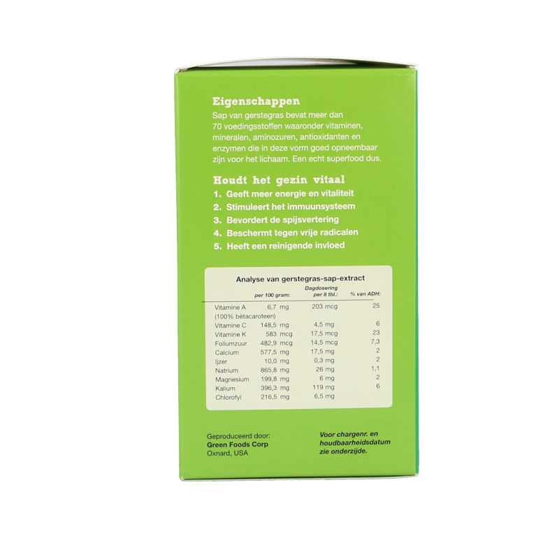 Green Magma Green magma bio 320 Tabletten