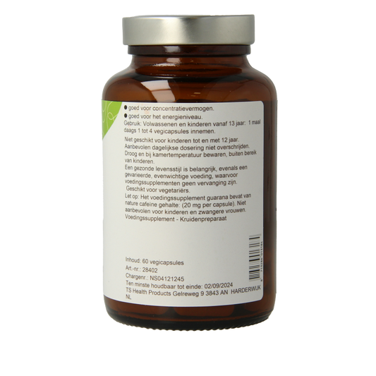 TS Choice Guarana 60 Vegetarische capsules