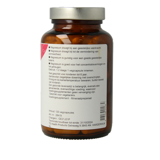 TS Choice Magnesiummalaat 120 Vegetarische capsules