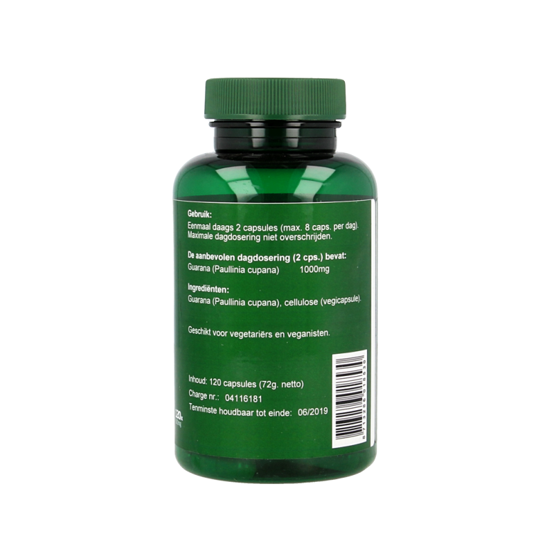RIO Gogo guarana 500mg 120 Vegetarische capsules