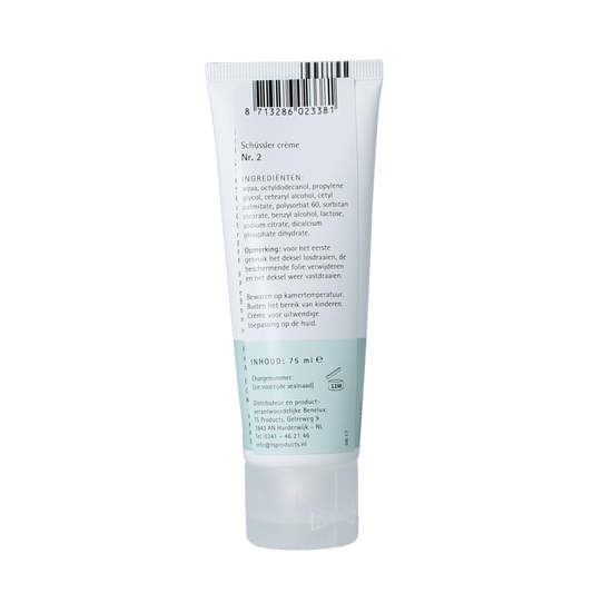 Pflüger Schussler creme nr. 2 75.00 Milliliter