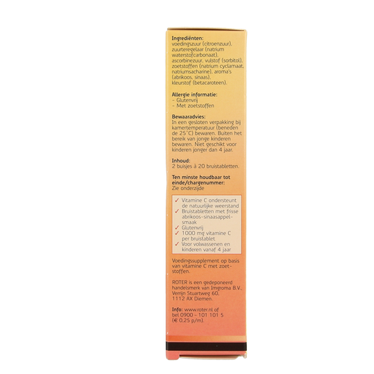 Roter Bruistabletten abr. sin. vit C duopack 40.00 Bruistabletten