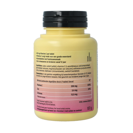 Roter Vitamine C weerstand forte 250mg 75.00 Tabletten