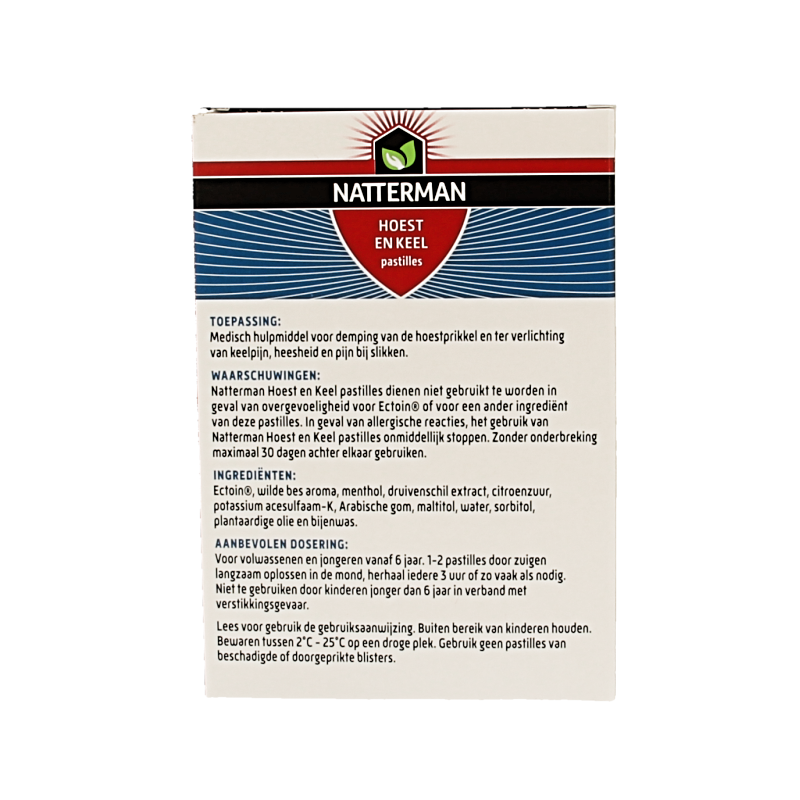 Natterman Alles-in-1 hoestpastilles 20 Stuks