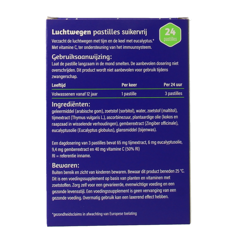 Dampo Luchtwegen pastilles 24 Stuks