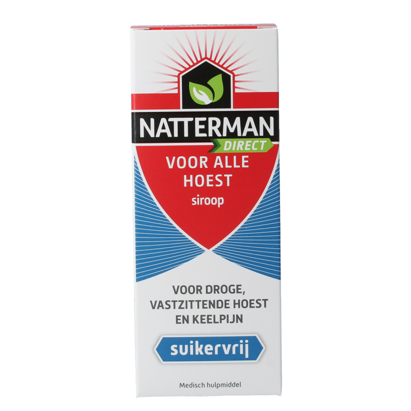 Natterman Hoest drank alle hoest suikervrij 120 Milliliter