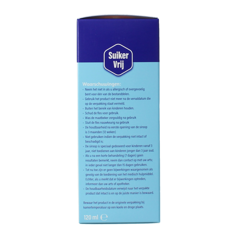 Dampo Kindersiroop alle hoest suikervrij 120 Milliliter