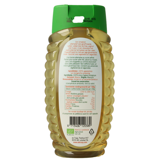 Traay Agavesiroop licht en mild bio 490 Gram