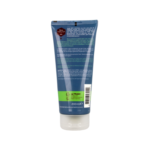 Traay Bee Honest Hair & body wash men verveine 200.00 Milliliter