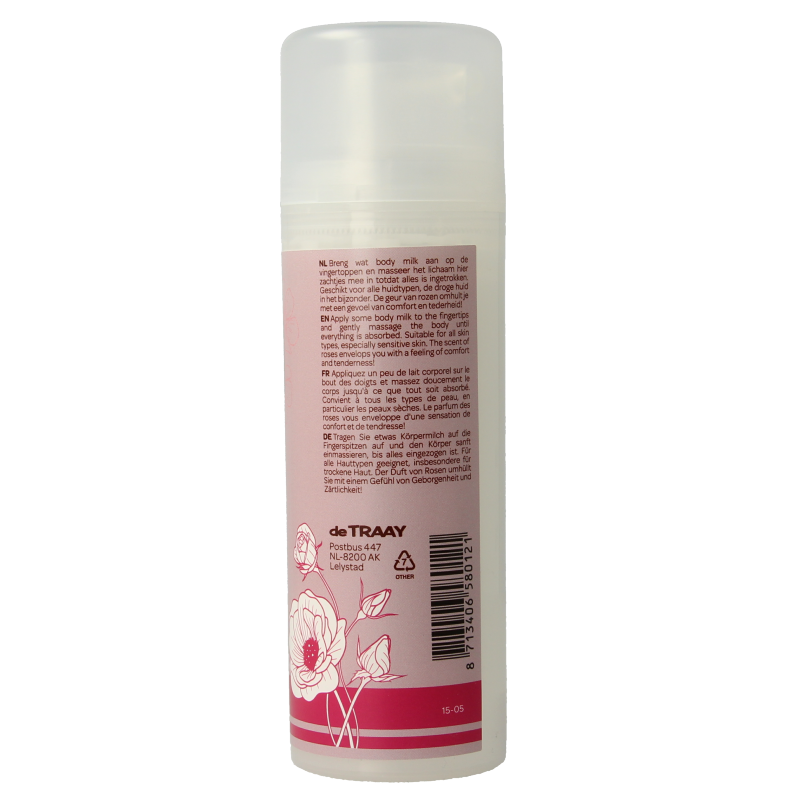 Traay Bee Honest Bodymilk rozen 150 Milliliter