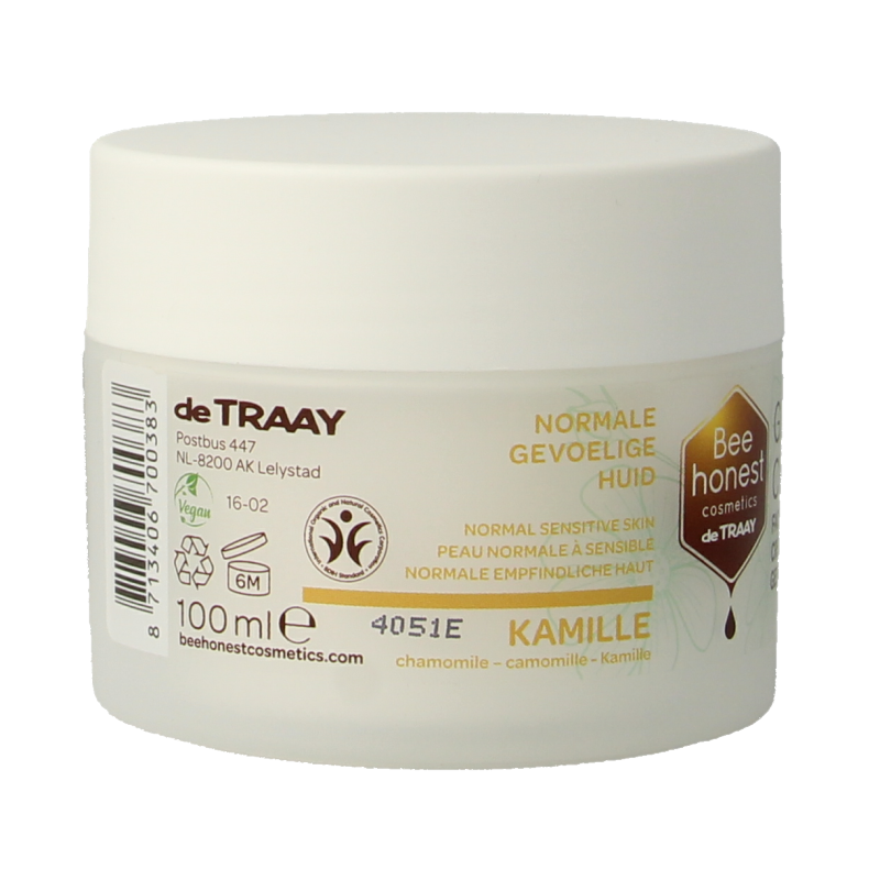 Traay Bee Honest Gezichtscreme kamille 100 Milliliter