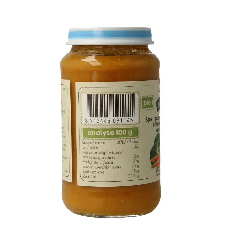 Biobim Speltpasta groente 10+ maanden demeter bio 220 Gram